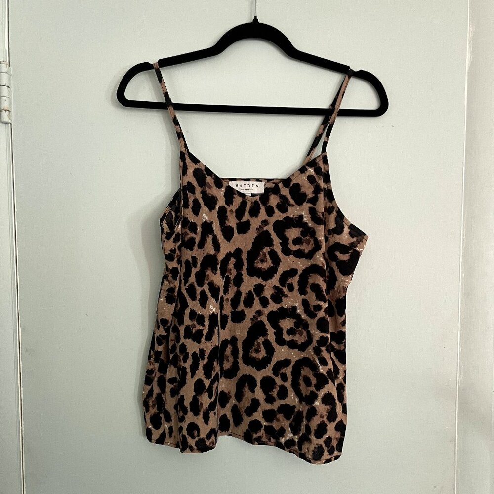 HAYDEN LEOPARD PRINT CAMI